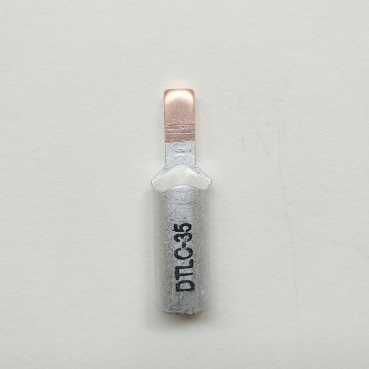 DTLC-35銅鋁插針 銅鋁線鼻子 空開C45斷路器銅鋁過渡插針